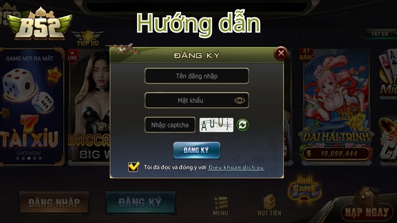 Hướng dẫn tân binh cách đăng ký B52 Club từ A-Z 
