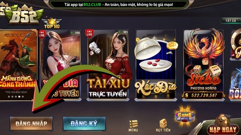 Lợi ích khi đăng nhập B52 Club cá cược